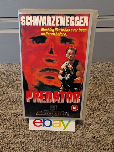 Predator vhs arnold - predator,