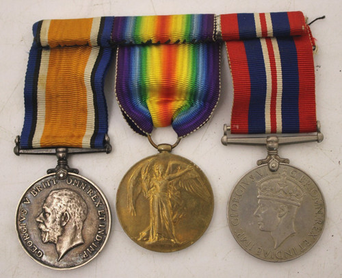 Ww1 medal trio 50759 - ww1,