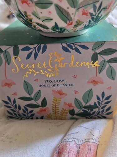 Secret garden fox bowl - bowl,