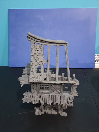 Ruined house fantasy - ruined,