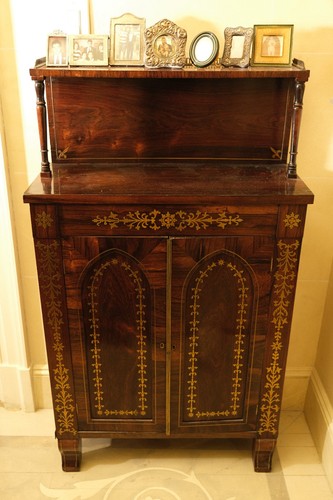 English victorian inlaid music - victorian,