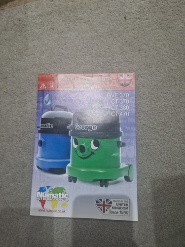 Numatic george gve 370 - numatic,