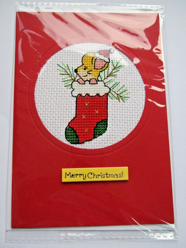 Completed christmas cross - completed,