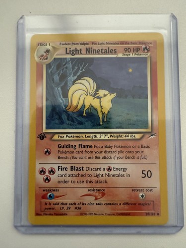 Light ninetales 105 neo - light,