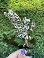 Disney Tinkerbell Christmas Tree Decoration Bauble Ornament Rose GOLD Acrylic