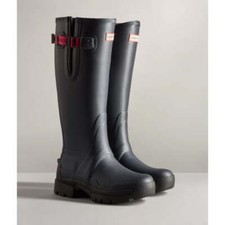 Hunter Women Balmoral Adjustable Neoprene Lined Wellington Boots