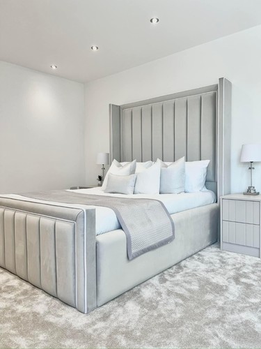 High headboard wingback line - wingback,