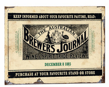 Vintage Brewer’s Journal