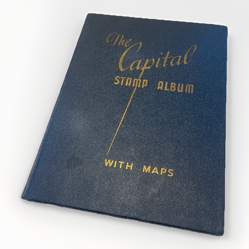 Vintage capital postage - capital, stamp