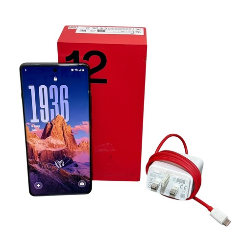 Oneplus silky black 256gb - 12,