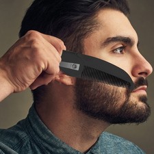 Foldable Pocket Comb With Small Mirror And Keychain For Men Travel