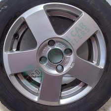 2002-2008 MK6 FORD FIESTA 15" ALLOY WHEEL  195 50 15 TYRE 2S61-AB