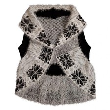 Vintage Cardigan Women M Black