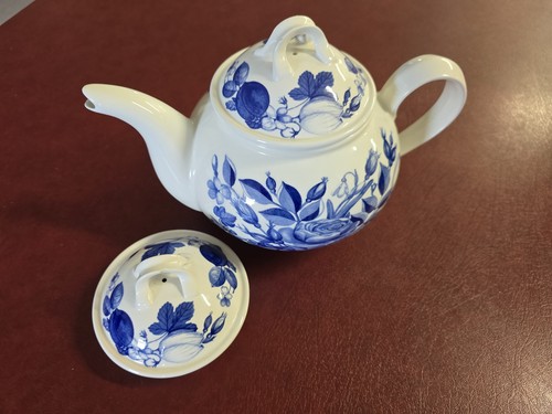 Portmeirion harvest blue tea - blue,