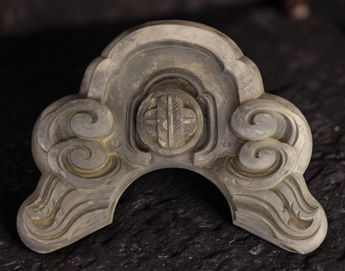 Onigawara old roof tile - roof,