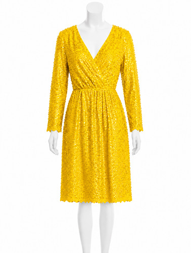 Jenny packham golden - golden, sequin
