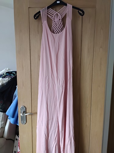 Long pink summer - dresss, m