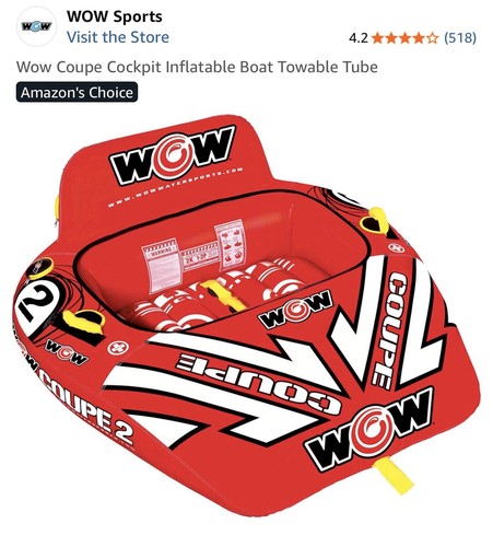 Wow coupe cockpit inflatable - wow,