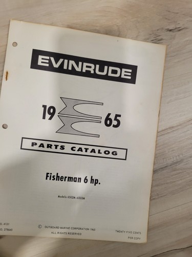 Evinrude fisherman 1965 - fisherman,
