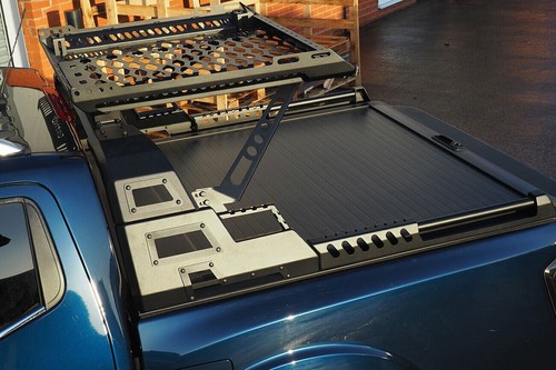 Roll bar and roof - and, basket