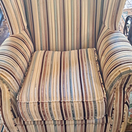 Striped fabric upholstered - striped,