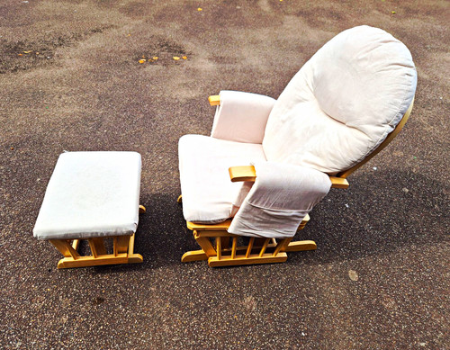Glider rocking chair ottoman - glider,