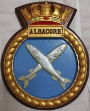HMS Albacore - Ship Crest