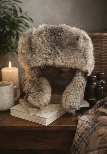 Toast real rabbit fur - toast, trapper
