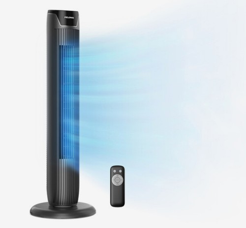Pelonis black tower fan - tower,