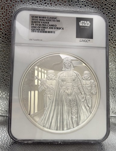 2016 niue 100 darth vader - niue, s$100