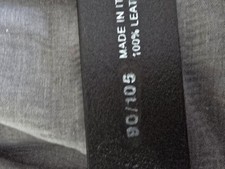 Emporio Armani Leather Belt