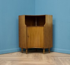 Mid Century Teak Corner Unit