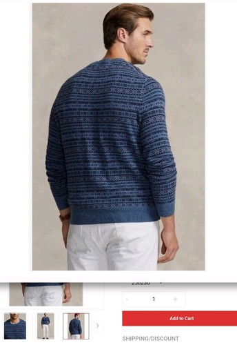 Polo ralph lauren fair isle - polo,