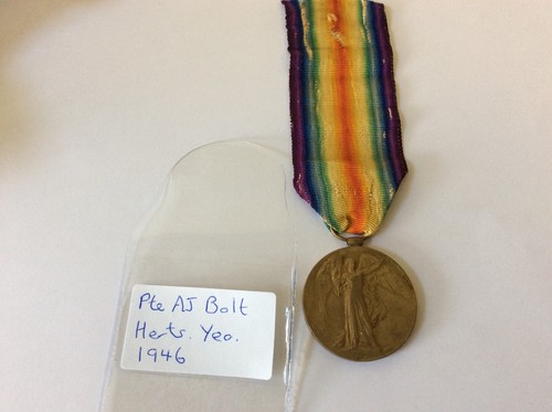 Ww1 hertfordshire yeomanry pte - hertfordshire,
