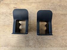 VW Golf MK7 Rear Black isofix Covers - Help guide child car seat into place