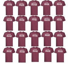 Dog Evolution T shirt Maroon