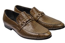 Mens Real Leather Green