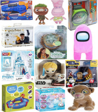 NEW OFFICIAL SOFT TOYS AND GAMES WHOLESALE JOB LOT CLEARANCE CHOOSE QUANTITY