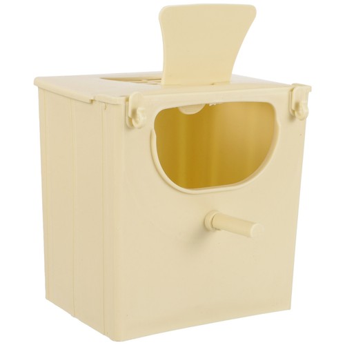 Wooden bird house - wooden,