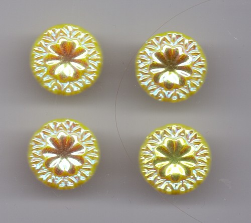 Vintage glass buttons - vintage,