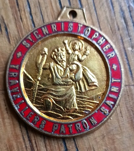 Lovely vintage red enamel - lovely, &