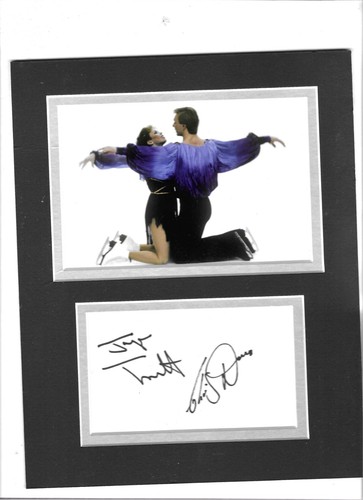 Torvill dean signed white - signed,