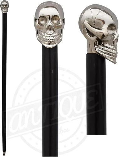 Skull handle walking cane - handle,