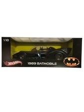 Hot Wheels Batman 1989 Batmobile 1/18 Diecast Car New Sealed