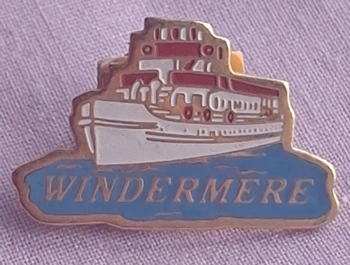 Windermere boat metal enamel - boat, &