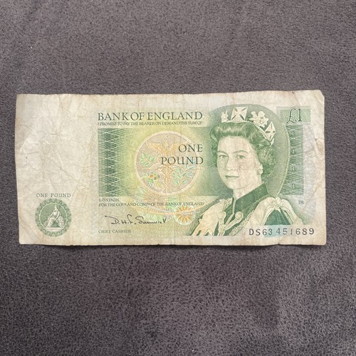 One pound note elizabeth - pound,