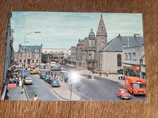 The Square Fraserburgh Aberdeenshire Vintage Postcard