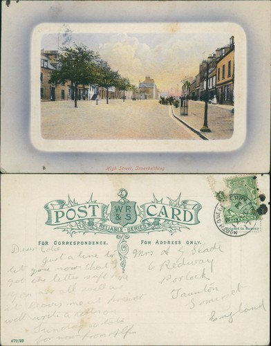 Inverkeithing high street 1917 - inverkeithing,