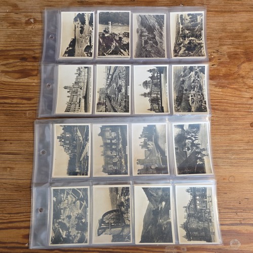 Cigarette card partial - card, sets