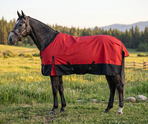 Pasha horse turnout rain - horse,